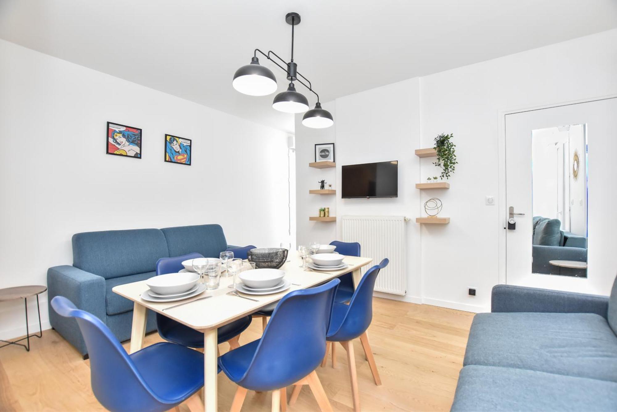 Authentic Apartment - 1Br-6P - Saint-Fargeau パリ エクステリア 写真